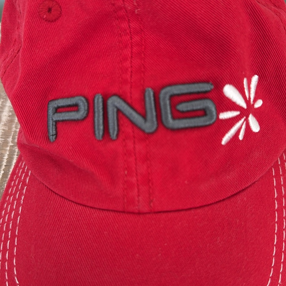 Ping Red Baseball Cap - image 2